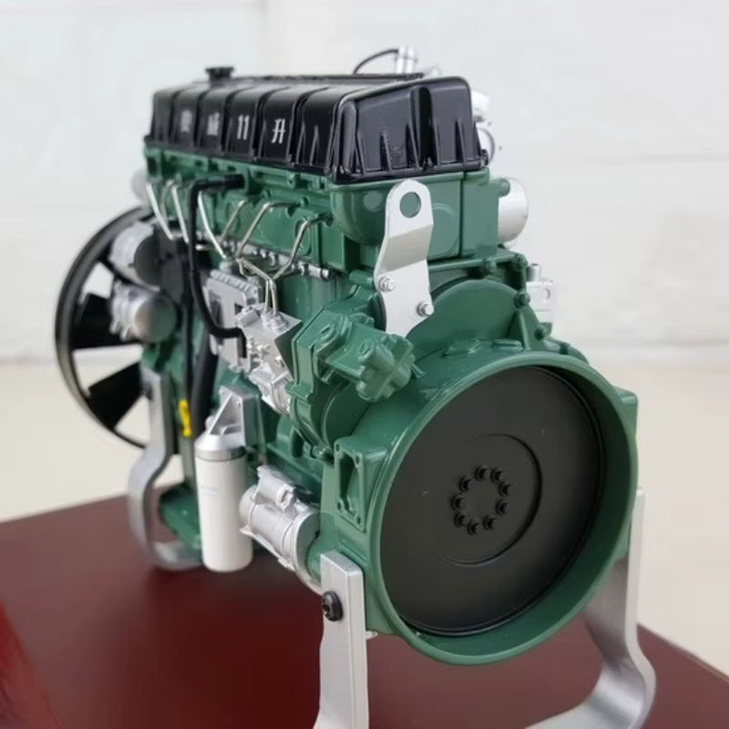 Goni ca6dm Motor Modell aus Legierung mit Holz Basis als Sammlerstück und Dekoration - Bild 4
