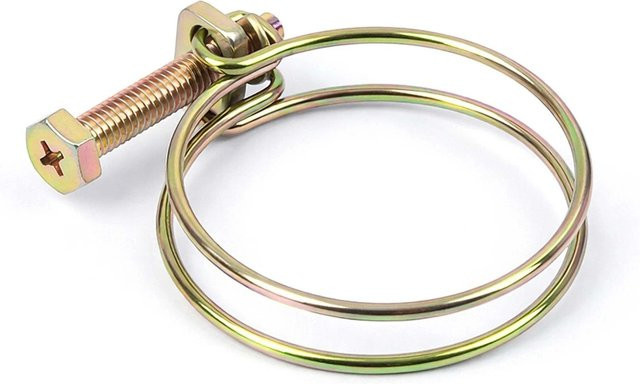 Wiltec Drahtschlauchschelle W1 aus Edelstahl in Silber, Durchmesser: 22 mm, Länge: 40 m - Bild 1
