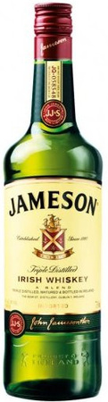 Jameson Irish Whiskey, 0,7 l