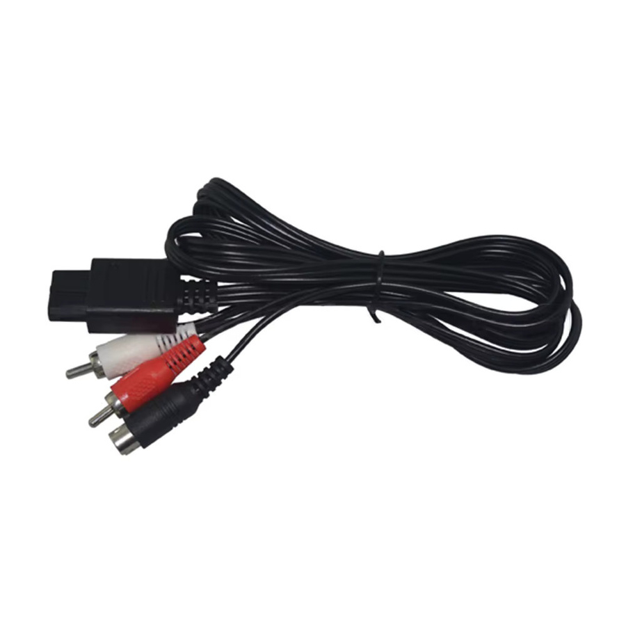 Nintendo AV-Kabel für N64, NGC und SNES als S-Video-Verlängerung für Super Nintendo Entertainment System und GameCube - Bild 2