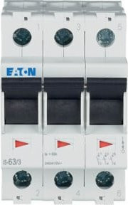 Eaton Hauptschalter 63A 3-polig IS-63/3 in Schwarz und Grau - Bild 1