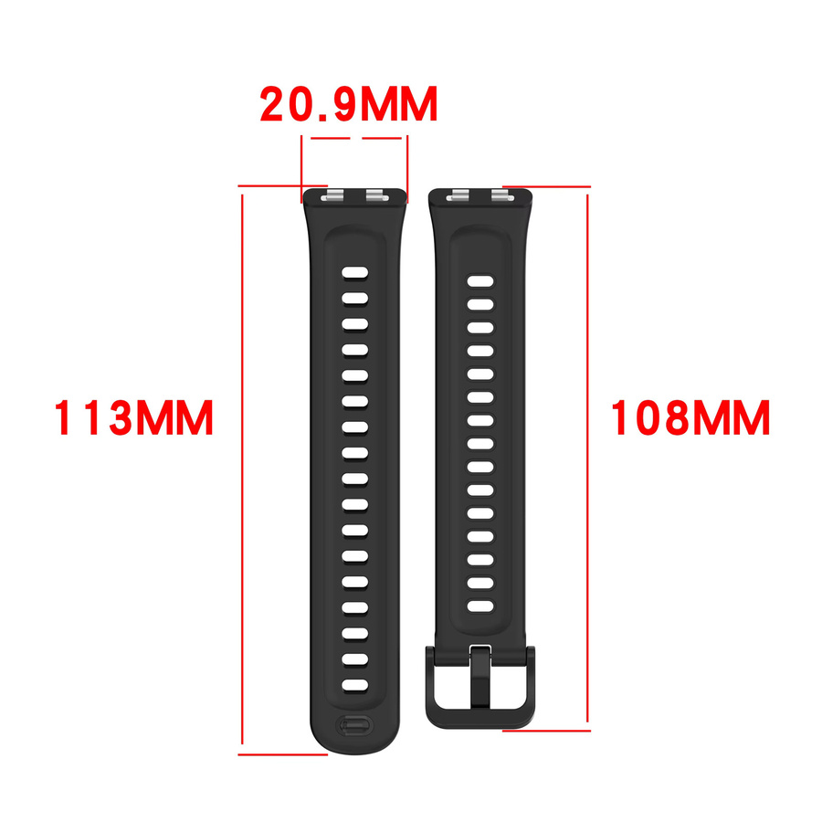 TAMISTER Uhrenarmband Silikon, Huawei Band 11 11pro, Unisex - Bild 4