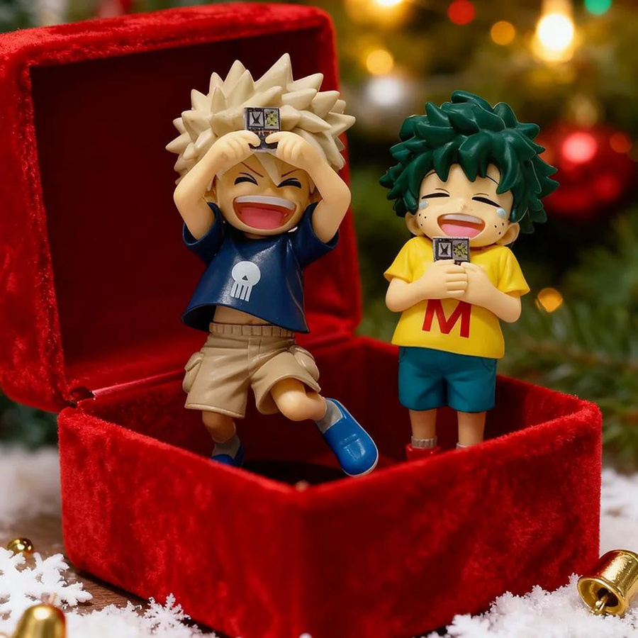 BANDAI My Hero Academia Izuku Midoriya / Katsuki Bakugo Figur Modell Puppe ab 14 Jahren - Bild 3
