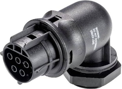 Wieland Electric 96.053.6253.1 Geräteanschluss in Schwarz - Bild 1