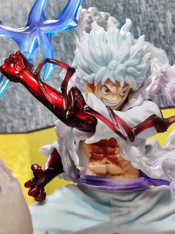 Bandai One Piece Nika Ruffy Gear 5 Actionfigur, mit Lichtkugel, 28 cm - Bild 3