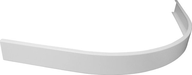 Breuer Rund-Duschwanne Flat Line Design Aluminium Weiß B/T: 90 x 90 cm - Bild 1
