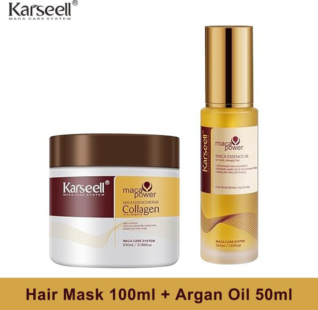 Karseell Collagen Hair Mask, 100 ml, für trockenes und strapaziertes Haar - Bild 1