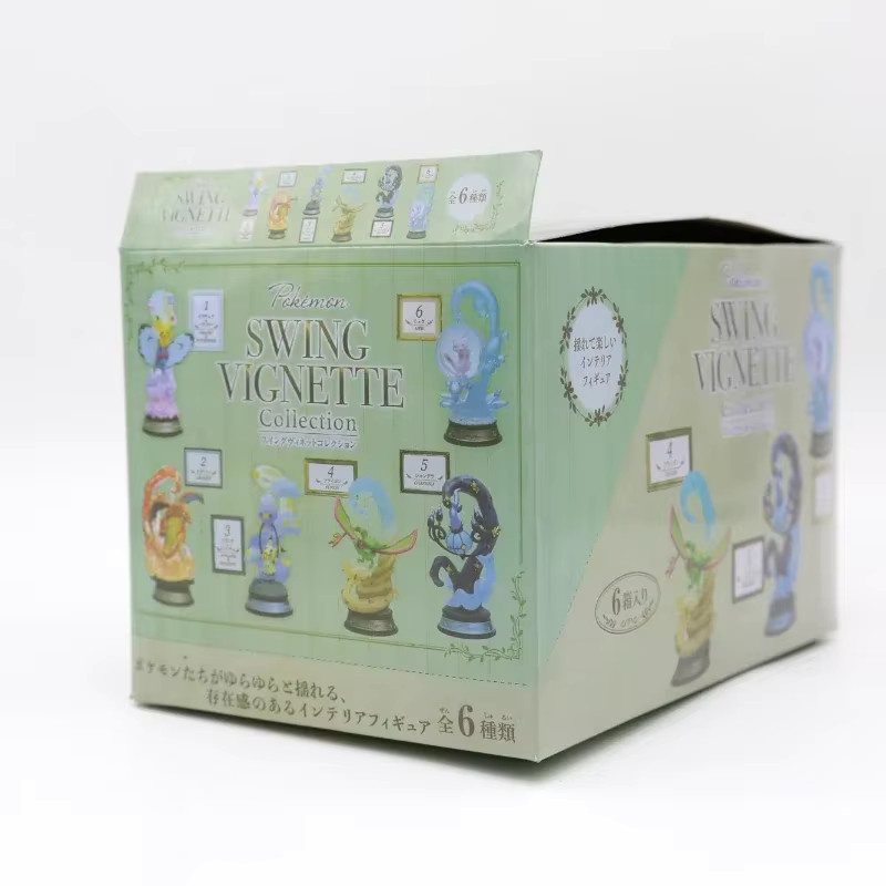 Re-ment Pokémon Haunted Swing Figuren-Set, Chandelure, Sammlermodell - Bild 2