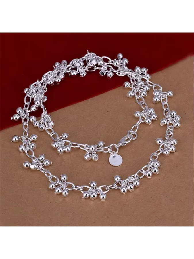 Hot Charms Halskette, 925 Silber, Perle, Damen - Bild 3