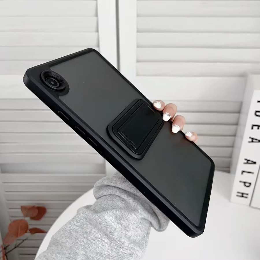 AYANJIN Schutzhülle für Samsung Galaxy Tab A9 Plus 2023 und Galaxy Tab A8/A7, Matte PC Stand Abdeckung, Blau oder Schwarz - Bild 4
