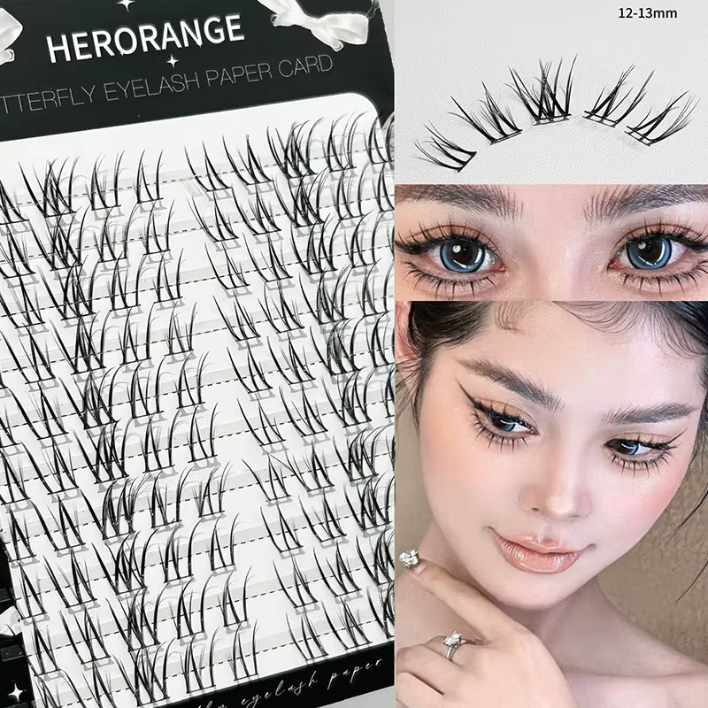 HERORANGE Selbstklebende Wimpern, Thai-Stil, natürlich - Bild 3