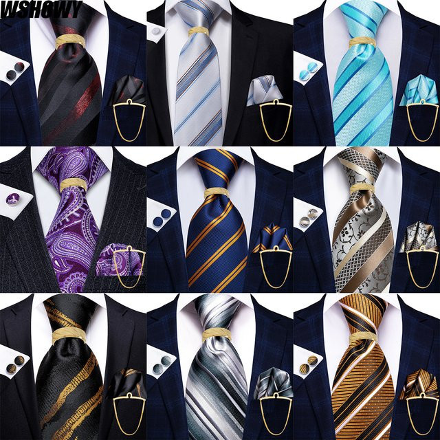 Hi-Tie Krawatten-Set, Herren, 5 Teile - Bild 1