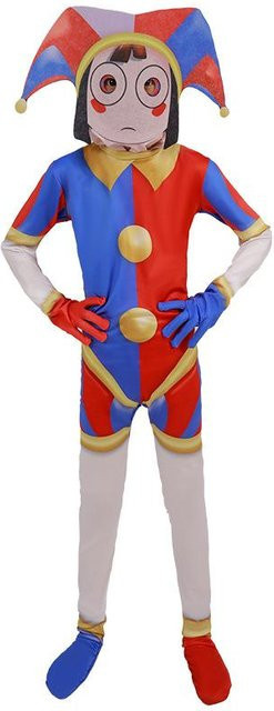 The Amazing Digital Circus Pomni Cosplay Jumpsuit, Rollenspiel - Bild 1