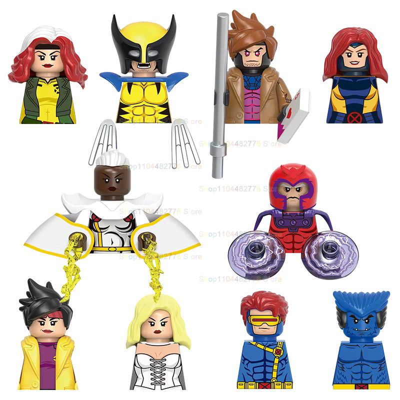 DR.TONG Marvel Blind Box Film-Mini-Actionfiguren Bausteine, Lernspielzeug - Bild 2
