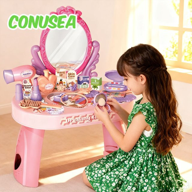 CONUSEA Make-Up Spielen Haus, DIY Tisch Aufkleber, Spielzeug - Bild 1