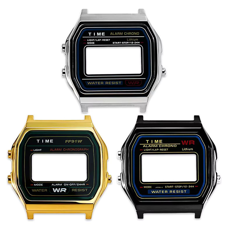 Casio Mod Kit Metallgehäuse, Edelstahl, Uhrenzubehör - Bild 5