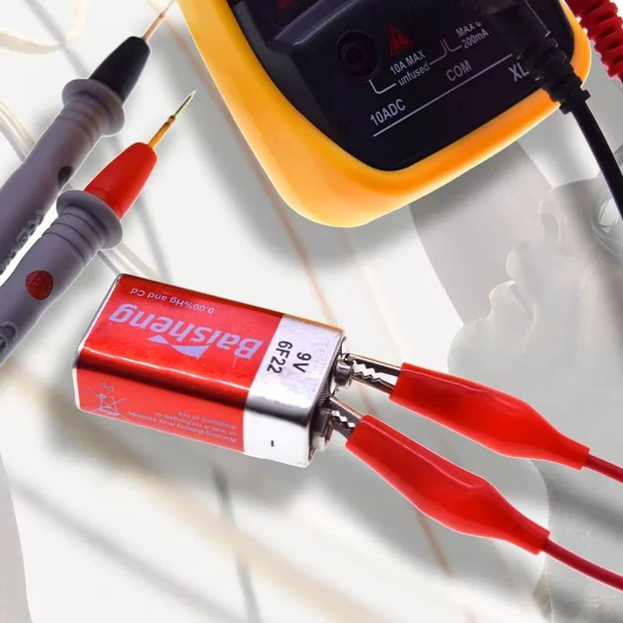 ELECAPITAL DIY Messleitungen mit doppelseitigen Krokodilklemmen, 10 Stück, gemischte Farben - Bild 3