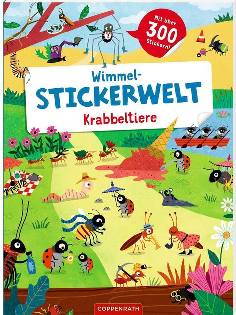 Coppenrath Wimmel-Stickerwelt Krabbeltiere - Bild 1