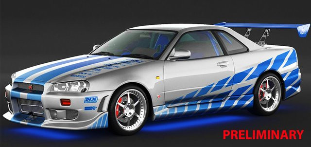 Revell RC XXL High Speed Car Nissan Skyline, 1:10, ab 6 Jahre - Bild 1