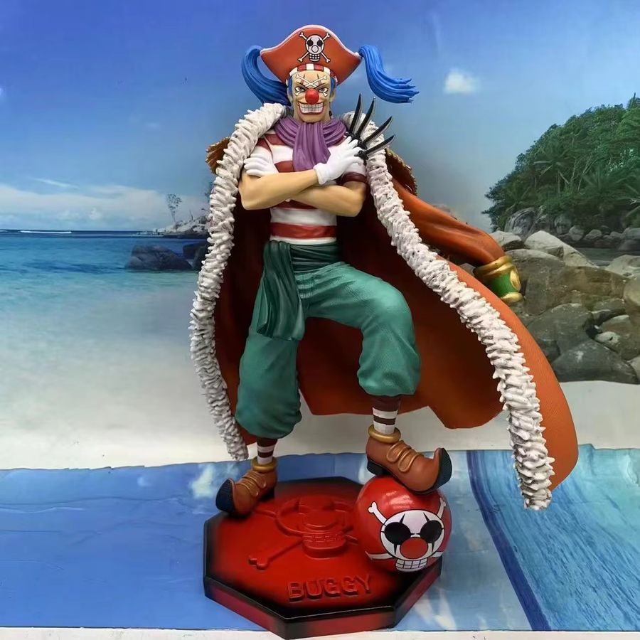 Bandai One Piece Anime Figur Clown Buggy als PVC Statue, Höhe: 26 cm, Multicolor - Bild 2