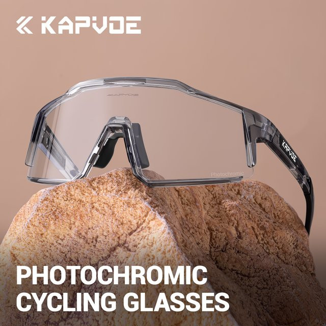 Kapvoe Sportsonnenbrille, Vollrand, Kunststoff, Unisex - Bild 1