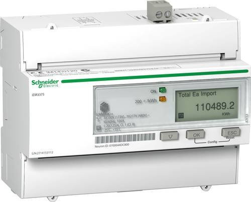 Schneider Electric A9MEM3375 Digitaler E-Zähler 125A MID-konform in Weiß - Bild 1