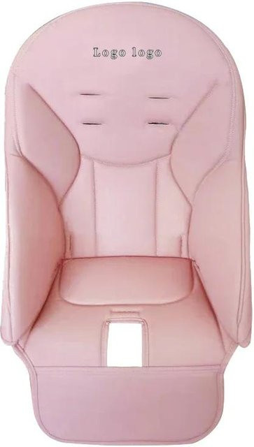 Macroupta Lederkissen für Kinderwagen und Baby-Esszimmerstühle aus PU-Leder in Rosa - Bild 1