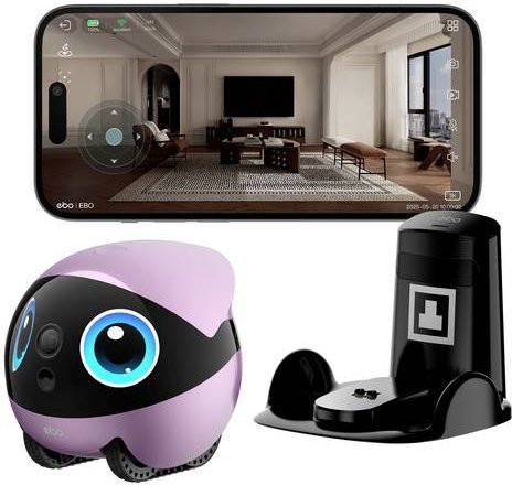 Enabot EBO Air 2 Plus Haustier-Roboter in Schwarz, Pink oder Lila - Bild 1