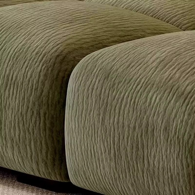 DUTRIEUX Ecksofa Nordic Design in Olivgrün mit Memory Foam - Bild 2