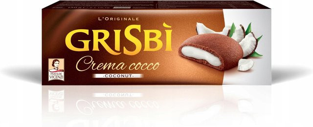 Matilde Vicenzi Grisbi Kokosnussgefüllte Kekse 150 g - Bild 1