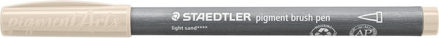 Staedtler Pigment Brush Pen in Sand Hell - Bild 1