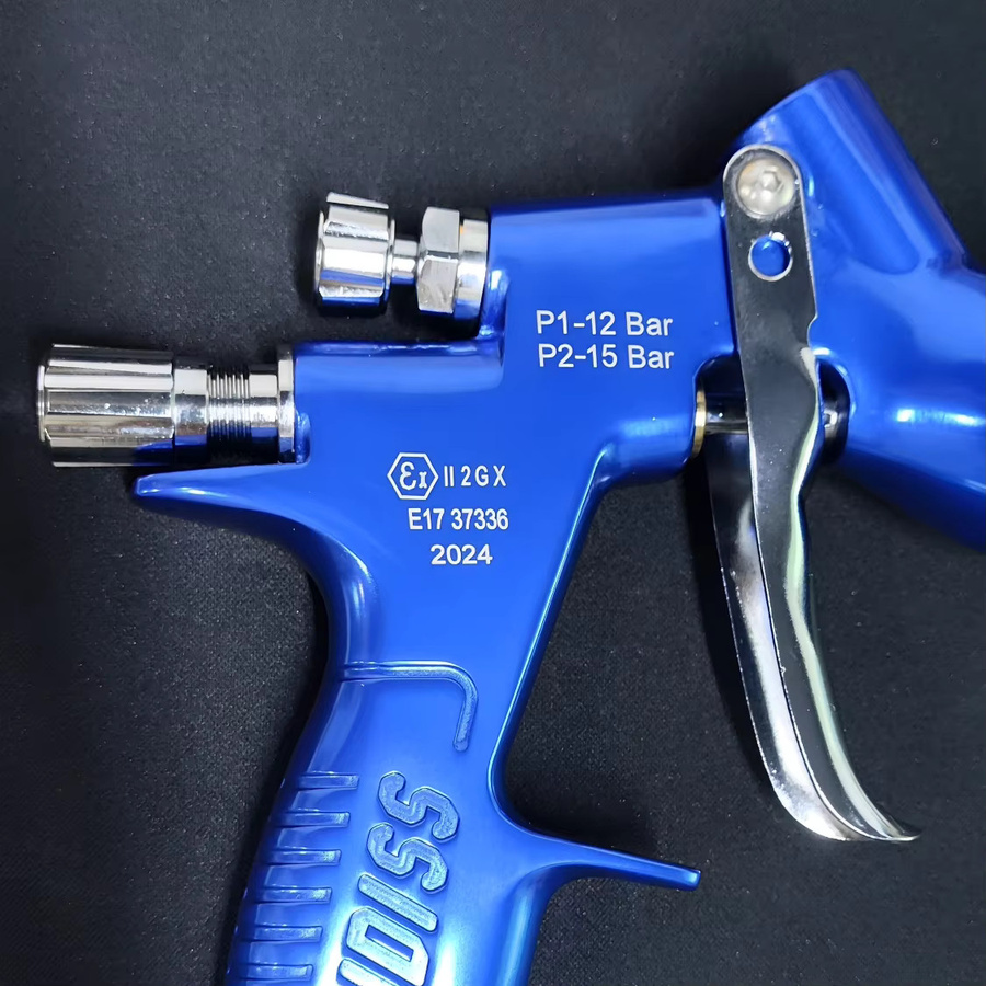 Devi HVLP-Sprühgerät Blau 600 ml mit 1,3 mm Düse für Lackierungen - Bild 3