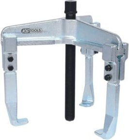 KS Tools Universal-Abzieher 3-armig aus Stahl in Silber, Spannbereich 50-200mm - Bild 1