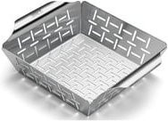 Weber Style Gemüsekorb klein aus Edelstahl in Silber - Bild 1