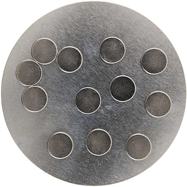 Rico Design Magnete extra stark, Grau, 12 Stück, Durchmesser: 10 mm - Bild 1