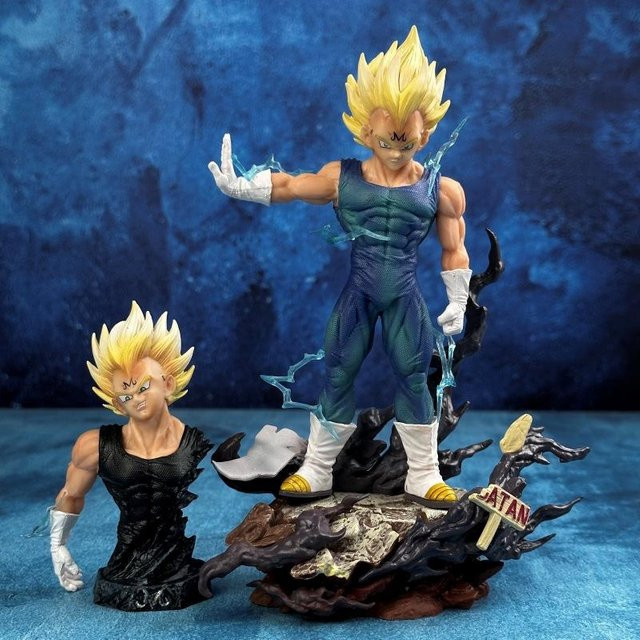 Yiran toy 1 Dragon Ball Z Majin Vegeta Figur Actionfiguren Set PVC - Bild 1