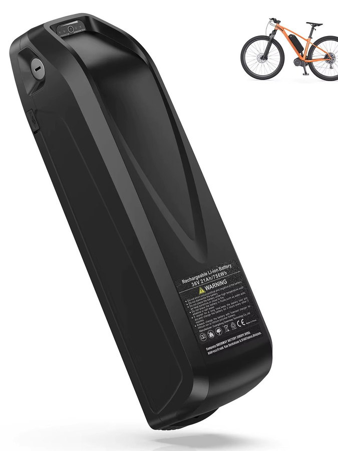 Varstrom Elektrofahrrad-Akku Hailong Max Lithium-Ionen-Akku in Schwarz mit 48V 20Ah - Bild 7