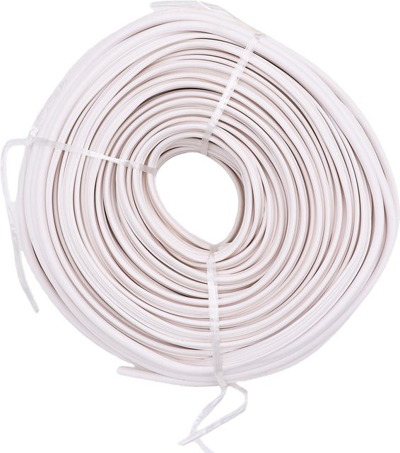 Aimo Poolfolien-Verriegelung aus weißem PVC für Einbau- und oberirdische Pools, 120 Fuß, Beaded-System - Bild 1