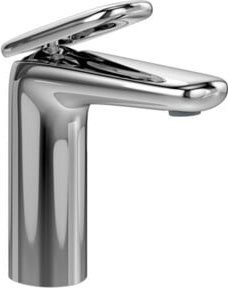 Villeroy & Boch Einhebel-Waschtischarmatur ANTAO mit Push-Open-Ablaufgarnitur in Chrom - Bild 1