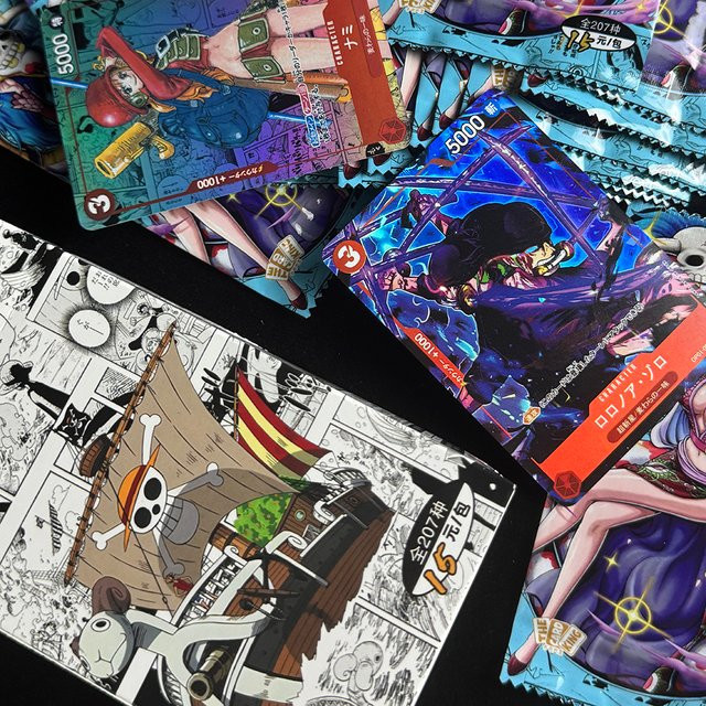 Bandai Piraten Sammelkarten, Japanische Version, 15-teiliges Set - Bild 1