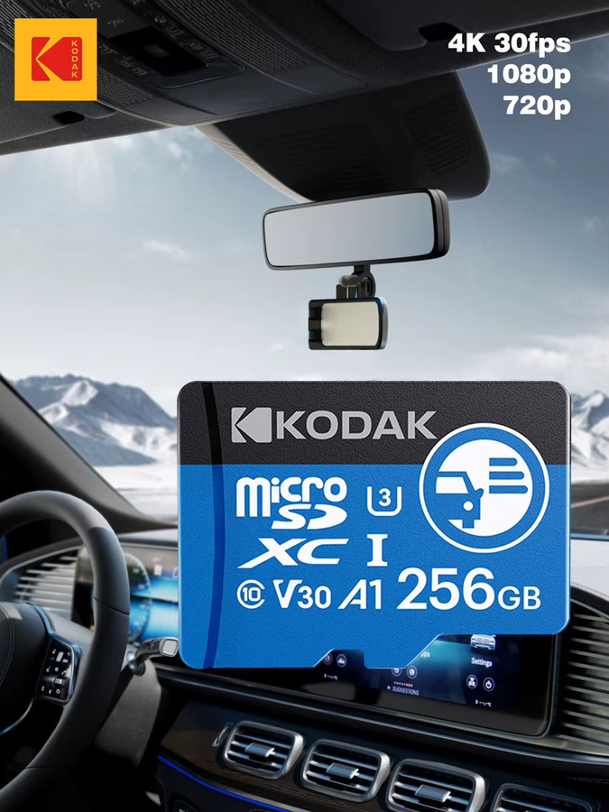 Kodak High Endurance MicroSD Speicherkarte für Dash Cams, Überwachungskameras, Smartphones und Drohnen - Bild 6