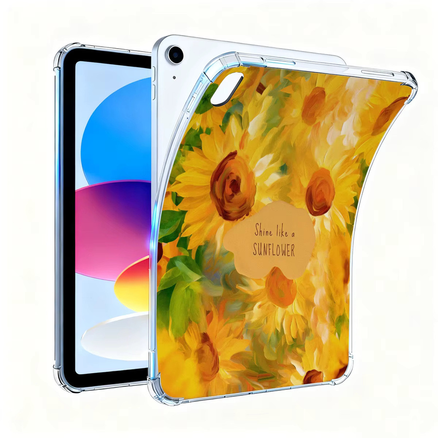 Silikon Schutzhülle mit Blumenmuster für Samsung Galaxy Tab A9 Plus, S10 FE, S6 Lite, S10 Lite, A8, S9 FE Plus, S7 FE und S8 - Bild 5