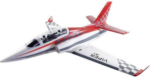 Amewi AMXFlight Viper Hpat RC Jetmodell in Weiß und Rot (717mm) - Bild 1