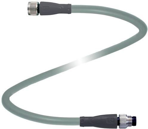 Pepperl+Fuchs Sensor-Aktor-Steckverbinder 240822-100002 konfektioniert, 4-polig, grau, Länge: 1,2 m - Bild 1