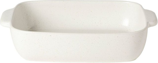 Costa Nova Rechteckige Backform Pacifica Lasagneform aus Keramik, Weiß, 4er Pack, B/T/H: 22,3 x 32,8 x 7,4 cm - Bild 1