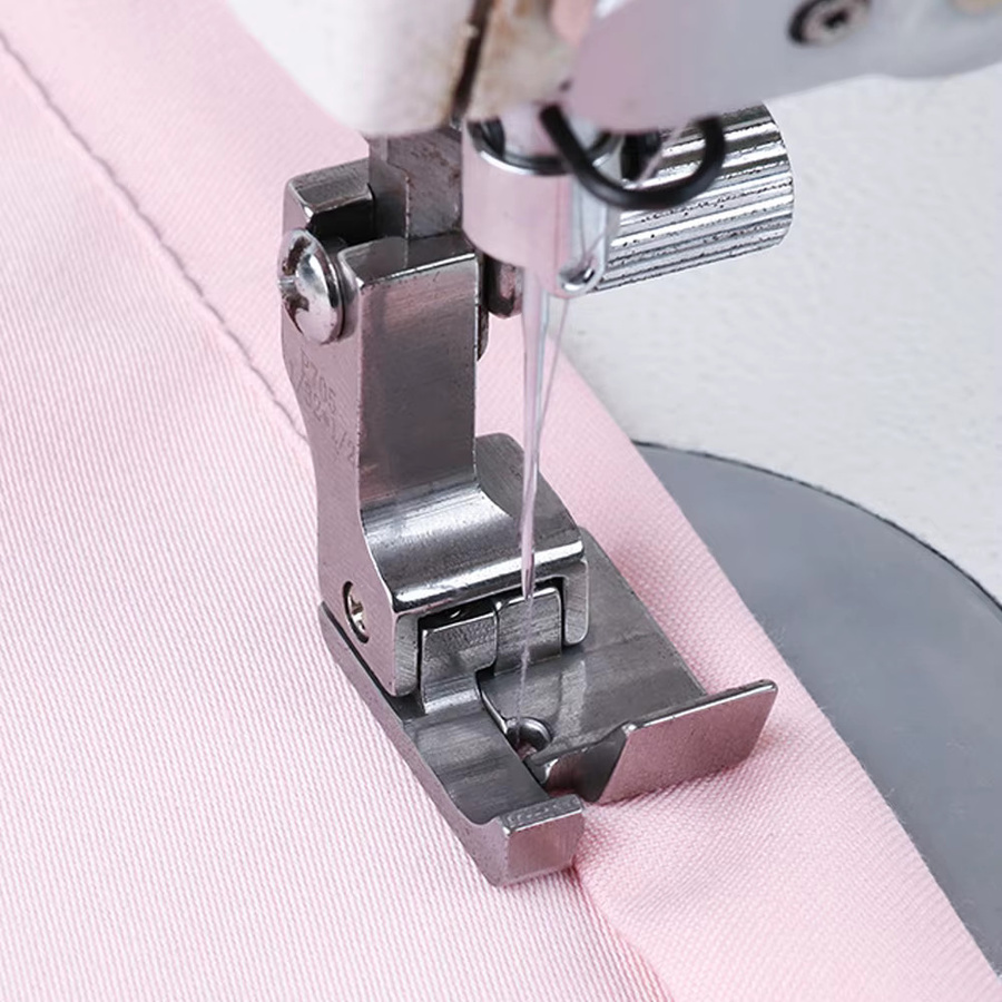 OZXHIXU SP-705 Kompensierter Nähfuß für industrielle Nähmaschinen, silberfarben aus Metall - Bild 2