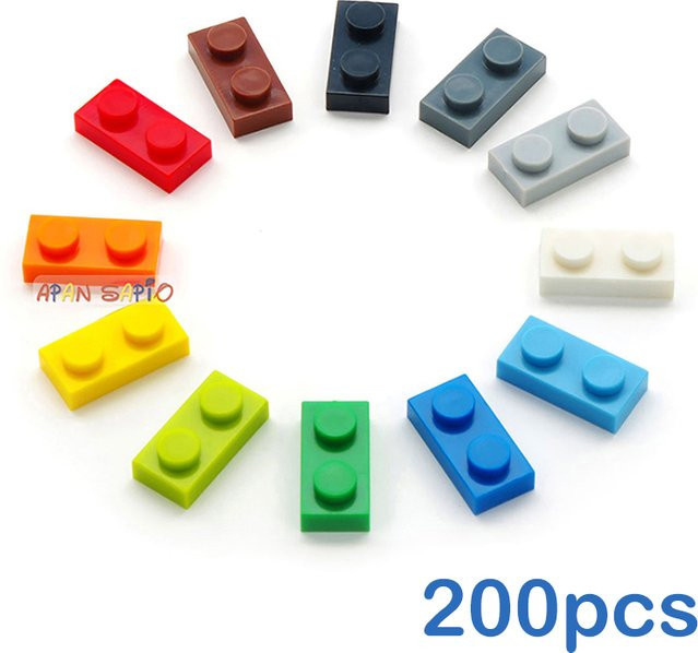 APAN SAPIO DIY Bausteine Ziegelsteine, Bunt / Mehrfarbig, Zubehör - Bild 1