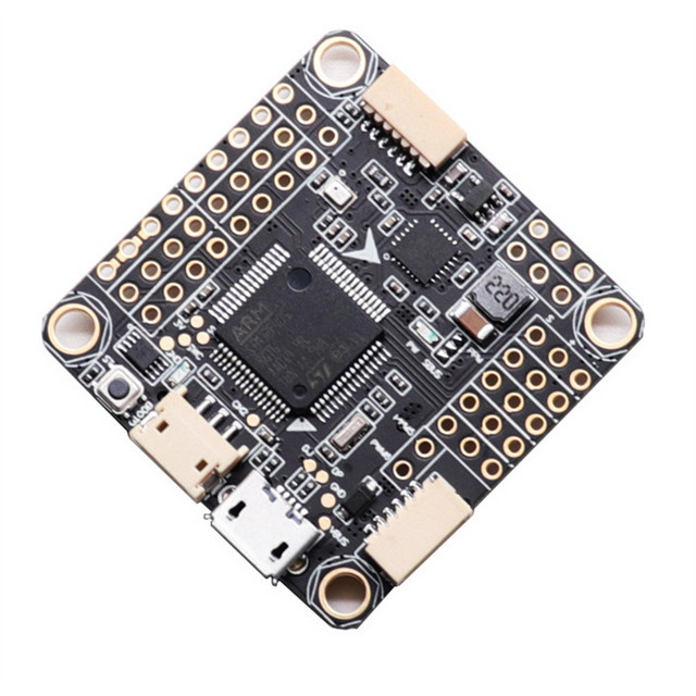 F4v3s FPV Flight Controller Platine mit Barometer und OSD für Quadcopter und RC Drohnen in Schwarz - Bild 1