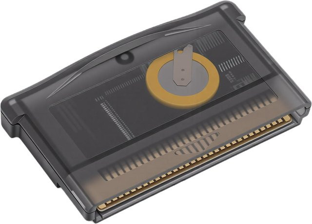 Koogeelife Solar-Flash-Cartridge für GBA und GBM mit 32MB Speicherkapazität und RTC, Schwarz - Bild 1