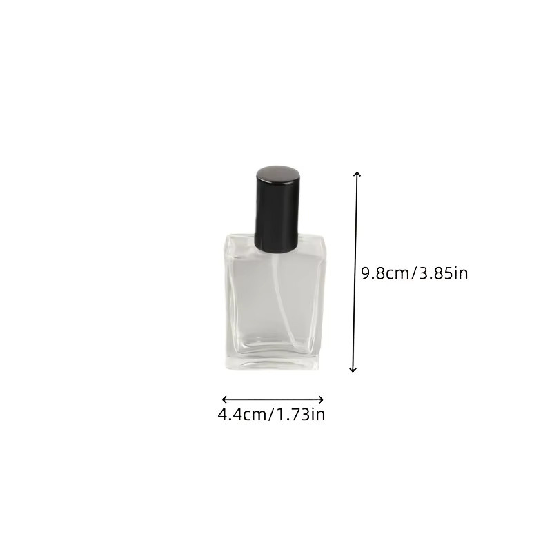 MUB Parfüm-Sprühflasche, 30 ml, klare Reisegröße, mit Spender und Trichter - Bild 2